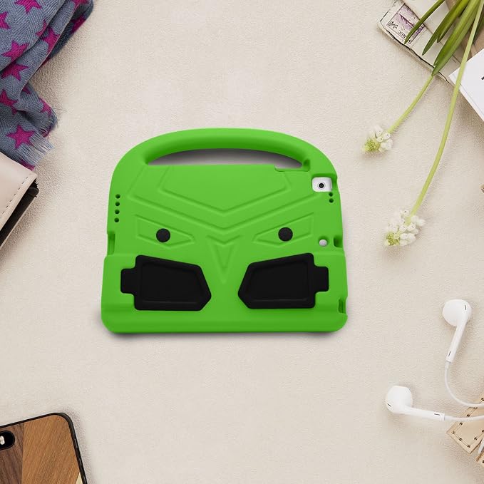 Kids Case for 7.9 iPad Mini 5/4/3/2/1 Silicone Shockproof Cover with Handle Kickstand Black