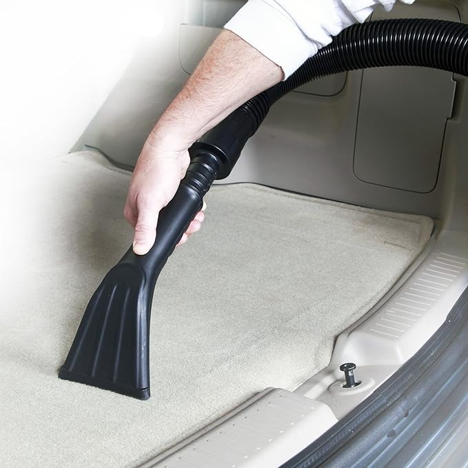 RIDGID Wet Dry Vacuums VAC4000 Powerful and Portable Vacuum Cleaner, Includes 4-Gallon, 5.0 Peak Horsepower Wet Dry Auto Vacuum Cleaner for Car, Dusting Brush, Car Nozzle, and Claw Nozzle