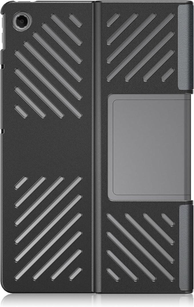 Case Compatible with Lenovo Tab Plus Tablet 2024 Folio Case for Lenovo Tab Plus 11.5 inch (TB351FU) Hard Shell Smart CoverBlack