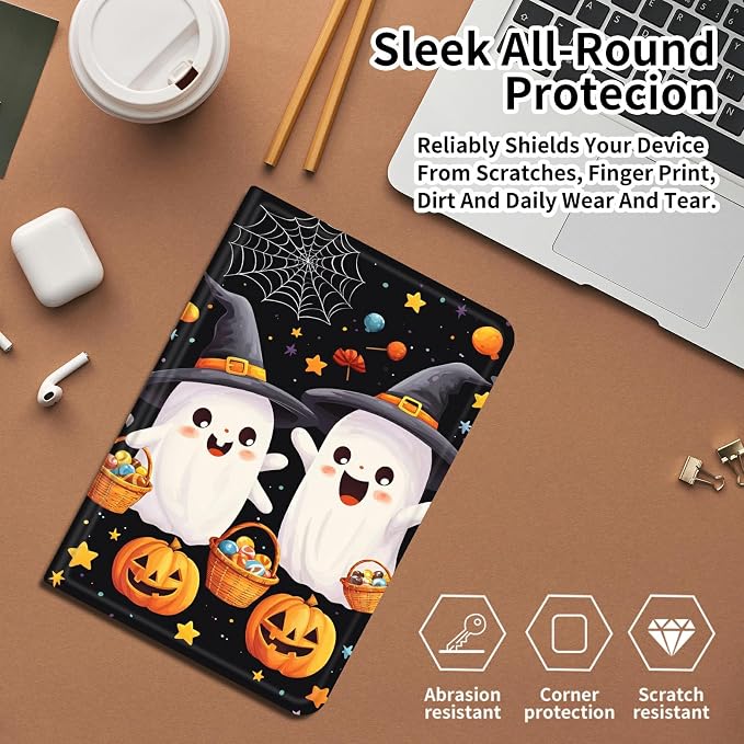 Case for Fire 7 2019/2017/2015Black Cat Purple Roses | DIGTIALL Slim Cover for Fire 7 Tablet 9th/7th/5th Gen 7.0 Folding Stand Protective Case Auto Sleep/Wake Smart Shell