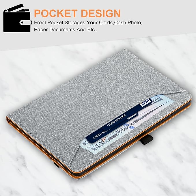 for Samsung Galaxy Tab A9 Plus Case Multiangle Stand for Samsung Tab A9 Plus Tablet Case 11 Inch SM-X210/SM-X216/SM-X218Black