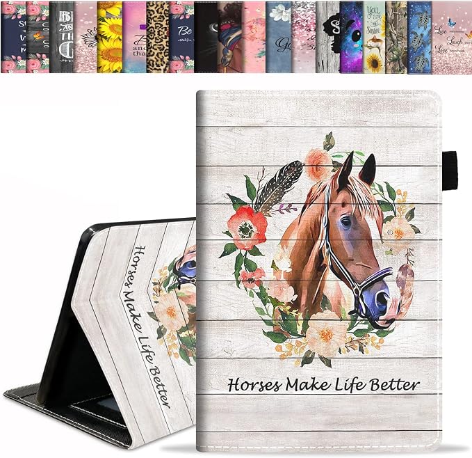 Case for All-New Fire HD 10/Fire HD 10 Plus Tablet 10.1 (11th Gen 2021 Released) - Premium PU Leather Stand Cover with Auto Wake/Sleep - Bible Verse Proverbs 31:25