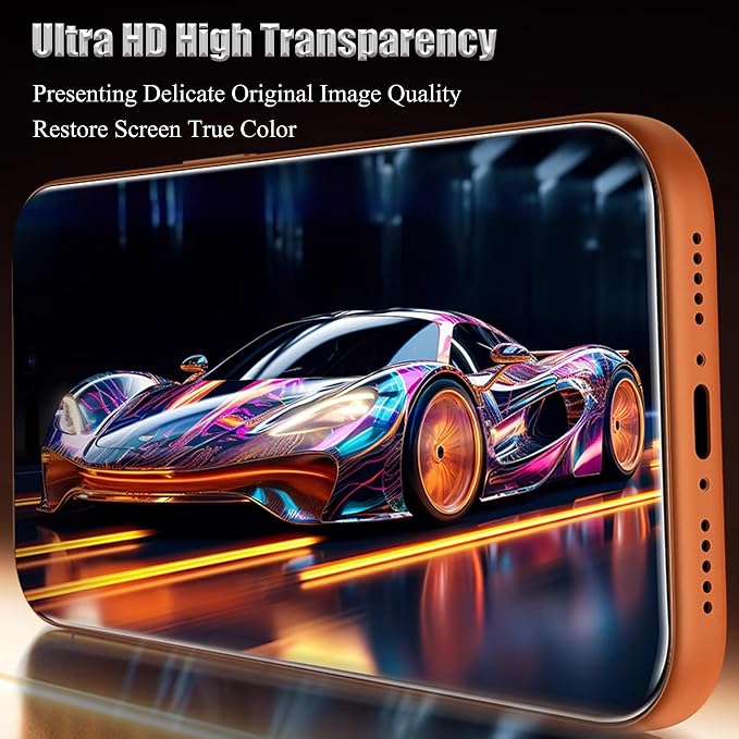 16 Pro Screen ProtectorAuto-Dust Removal Compartment With IPhone 16 Pro Screen Protector with Dust Free Chamber [Zero Bubble] 9H+Tempered Glass Films Shockproof (16 Pro)