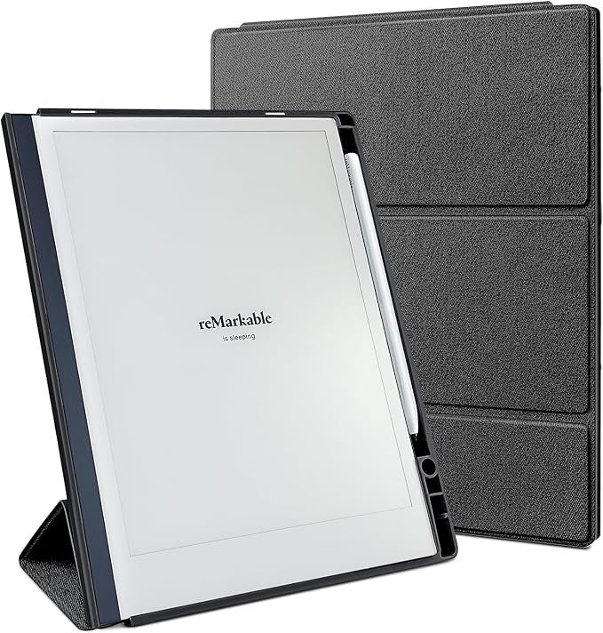 Case for 10.3 Remarkable 2 Tablet with Pen Holder and Multi-Angle Foldable Stand Feature Compatible with Remarkable 2 Paper Tablet 10.3 2020 Released
