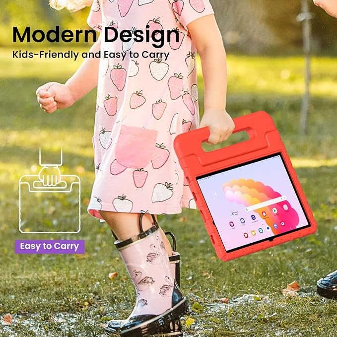 Kids Case for Samsung Galaxy Tab A11+/A9+ Plus 11 Inch 2025/2023 Tablet | Foldable handle highly durable odorless and easy to install suitable for children's learning and play.