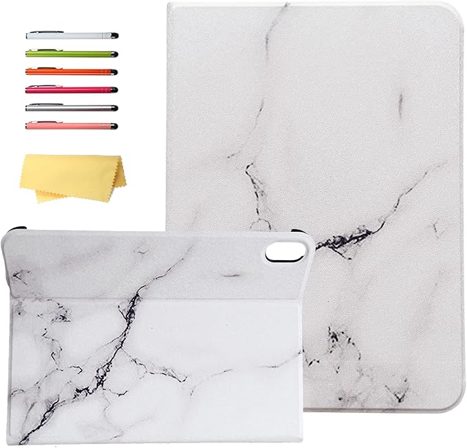 Case for iPad (A16) 11th Generation 11 2025 &amp iPad 10th Generation 10.9 inch 2022 Case with Pencil Holder [Auto Wake/Sleep] PU Leather Tri-fold Stand Clear Soft TPU Back Cover Matchagreen