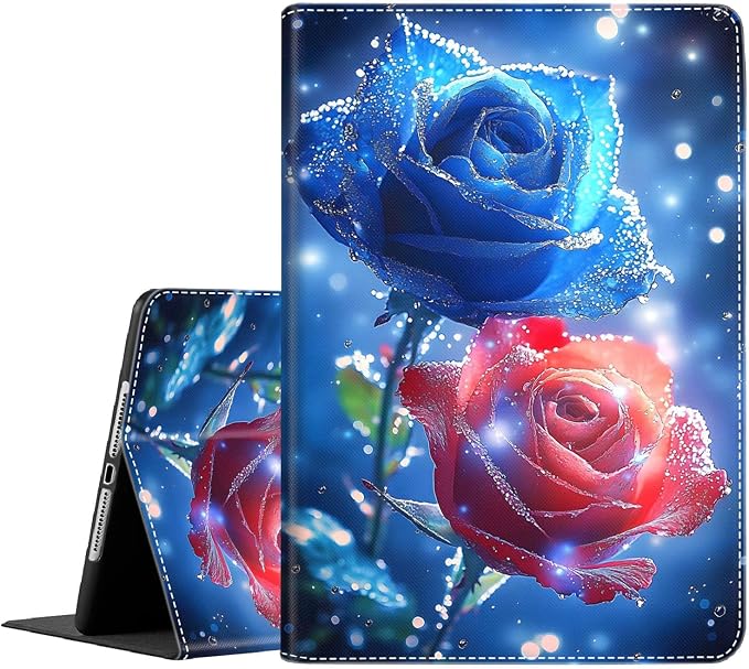 Case for New iPad (A16) 11th Generation 11 Inch 2025 for iPad 10th Generation 10.9 2022 Multi-Angle Smart Stand Cover Auto Sleep/Wake Halloween Panda Wizard and Pumpkin