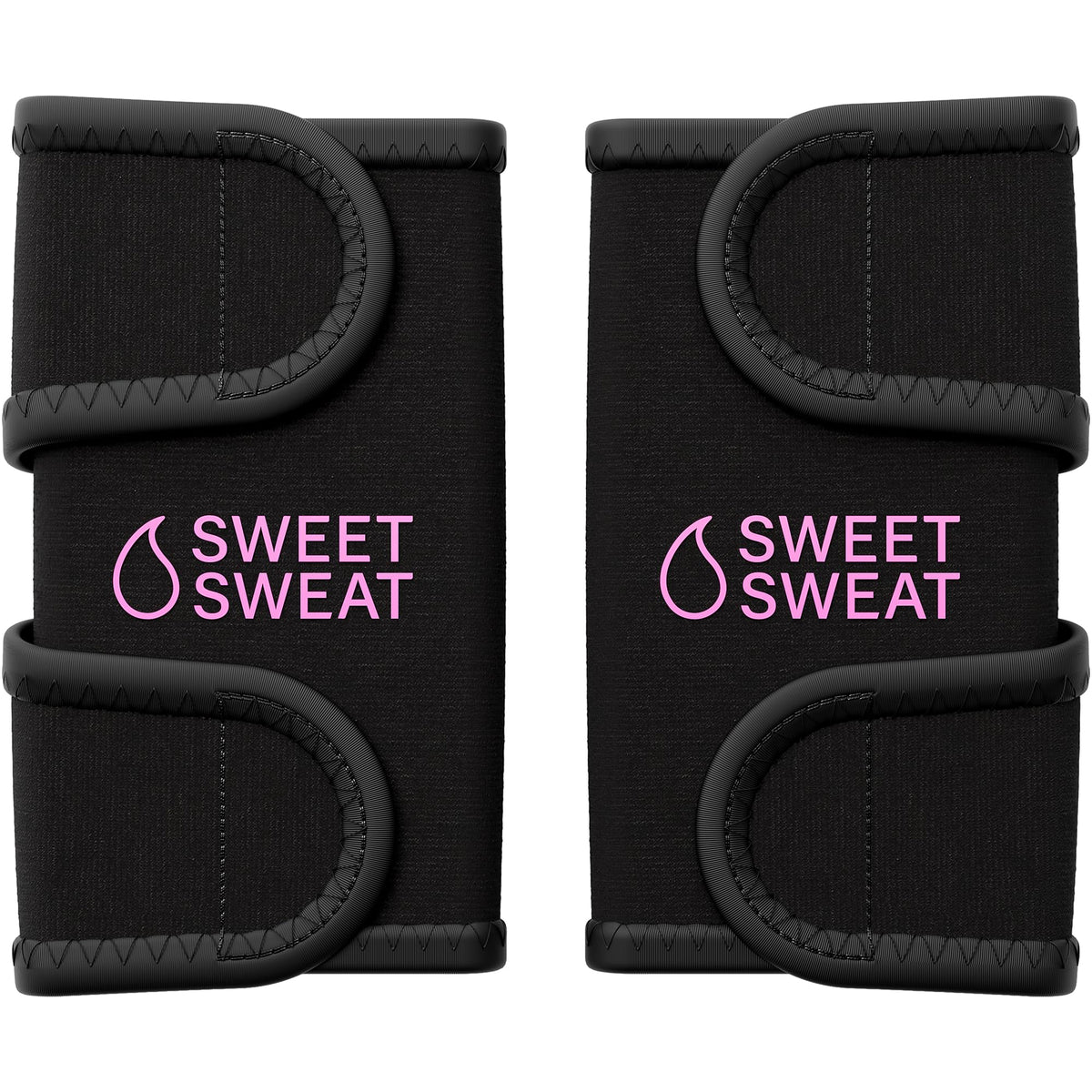 Sports Research Sweet Sweat® Arm Trimmers Large (Pink Logo) 2 Pair