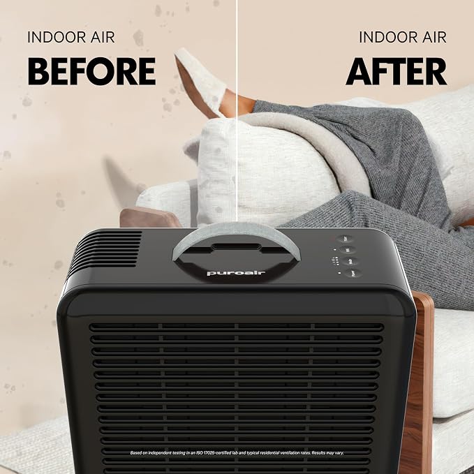 PuroAir 100i HEPA Air Purifier for Home Pets