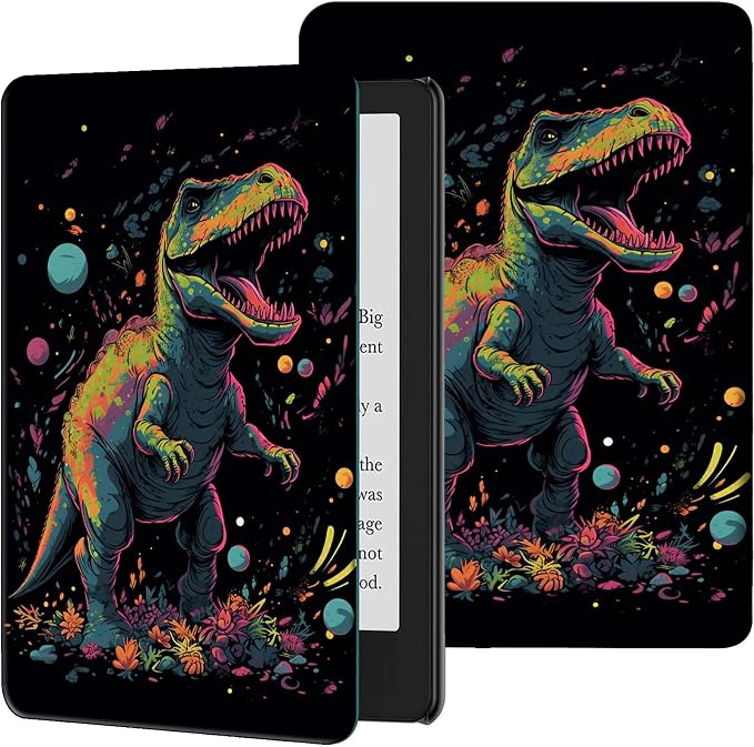 Case for 10.2 Kindle Scribe (2024/2022 Release) Slim PU Leather Lightweight Adjustable Stand Smart Shell Cover with Auto Wake/Sleep for 10.2 Amazon Kindle Scribe E-ReaderA Dog