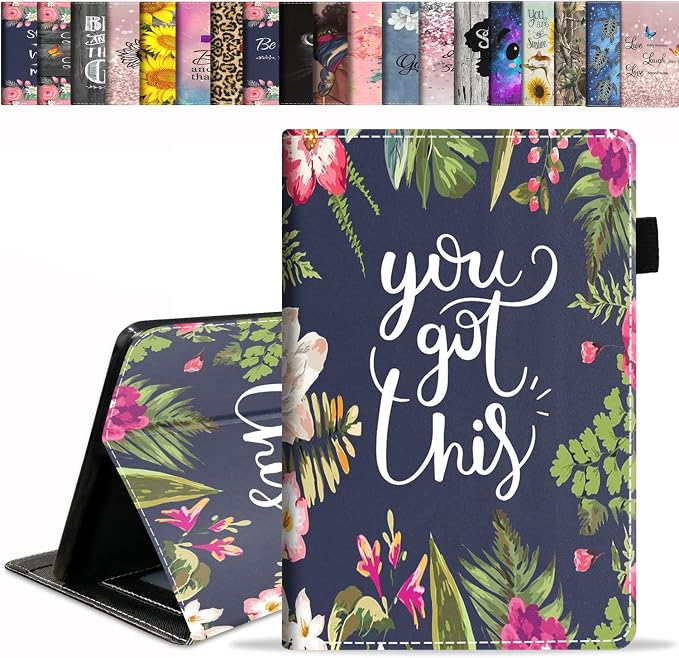 Case for All-New Fire HD 10/Fire HD 10 Plus Tablet 10.1 (11th Gen 2021 Released) - Premium PU Leather Stand Cover with Auto Wake/Sleep - Bible Verse Proverbs 31:25