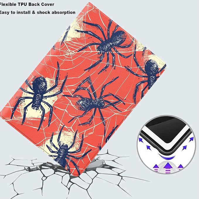 Tablet Case for 6 All-New Kindle (11th Generation2024/2022 Release)Shockproof Protective Cover with StandAuto Wake/SleepAmerican Flag Deer