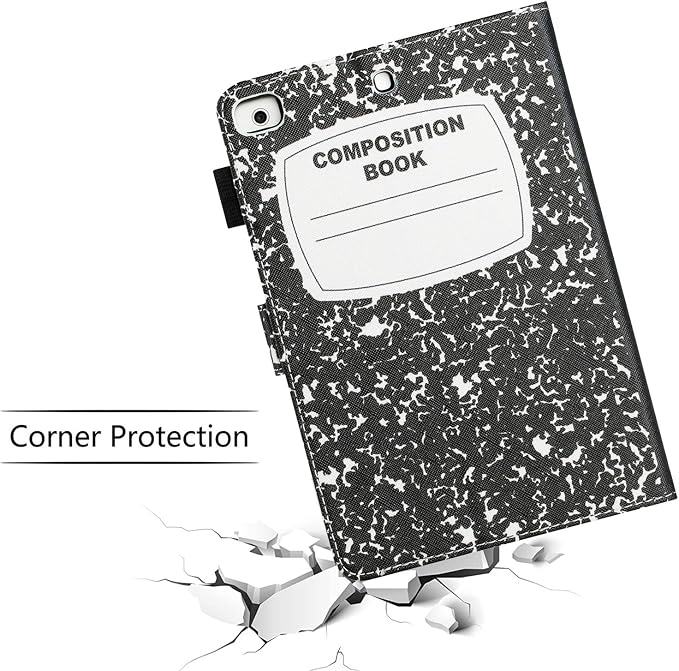 iPad mini Case FANCITY Mini 4 Mini 5 Mini 3/2/1 Smart Wake Sleep Case with Kickstand [Card Slot &amp Pen Holder] PU Leather Protective Cover for Apple iPad mini 4 Mini 5 2019 Mini 2/3 - Beach