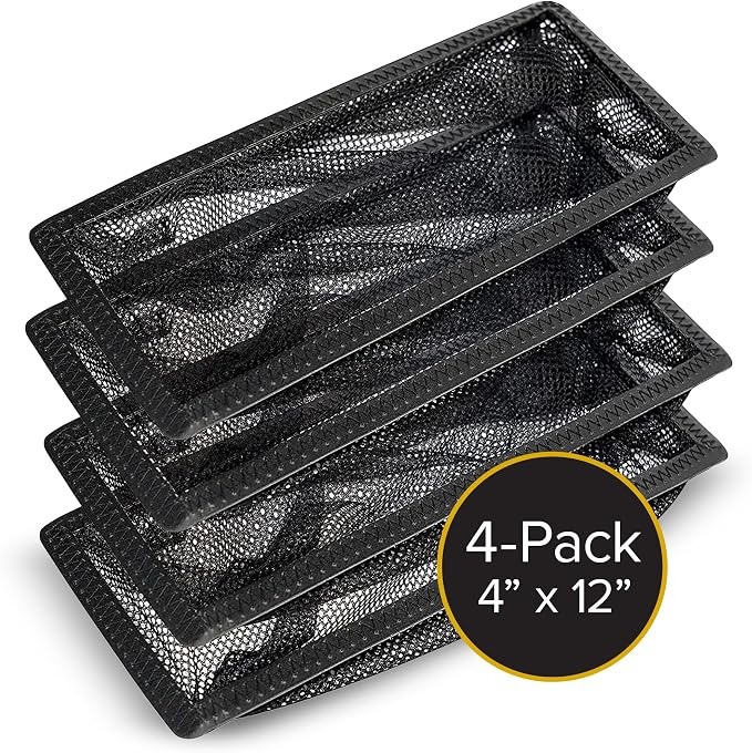 HAAK - Floor Vent Cover Trap, Durable Screen That Attaches Easily to Vent Covers