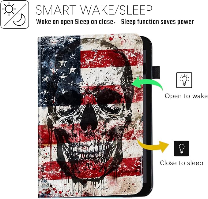 Case for Kindle Paperwhite 12th Gen 2024 (7) &amp Kindle Colorsoft Signature Edition (7)Wallet PU Leather Folio Cover Multi-Angle Stand with Auto Wake/SleepAesthetic Snake Floral