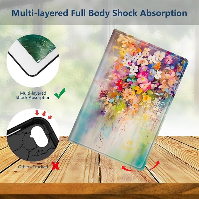 Slim Case for Amazon Kindle Fire Max 11 Case (13th Generation 2023 Release) 11 PU Leather Folio Stand Adjustable Smart Cover with Auto Wake/Sleep for Kindle Fire 11 TabletA American Flag Skull