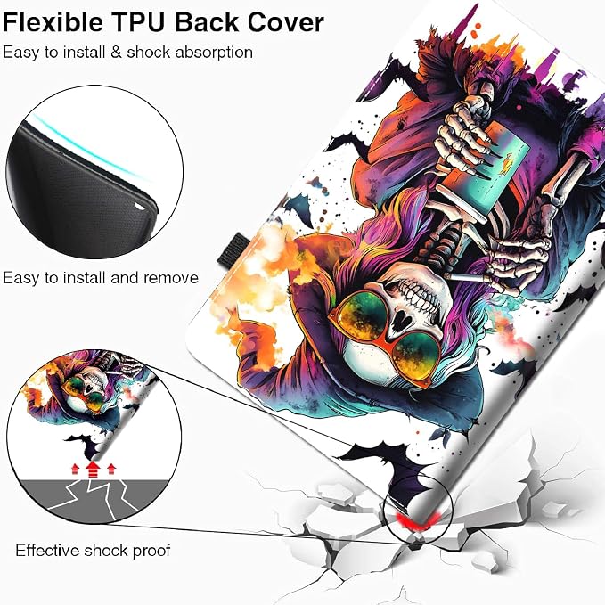 Case for Amazon Kindle Fire Max 11 Tablet (13th Generation 2023 Release) - Slim Fit Standing Cover with Auto Sleep/Wake for All-New Fire 11 Max Tablet Peach Blossom