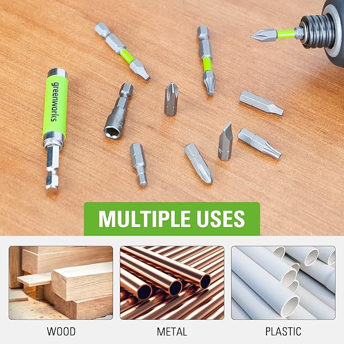 Greenworks 70 Piece Impact Rated Driving Set