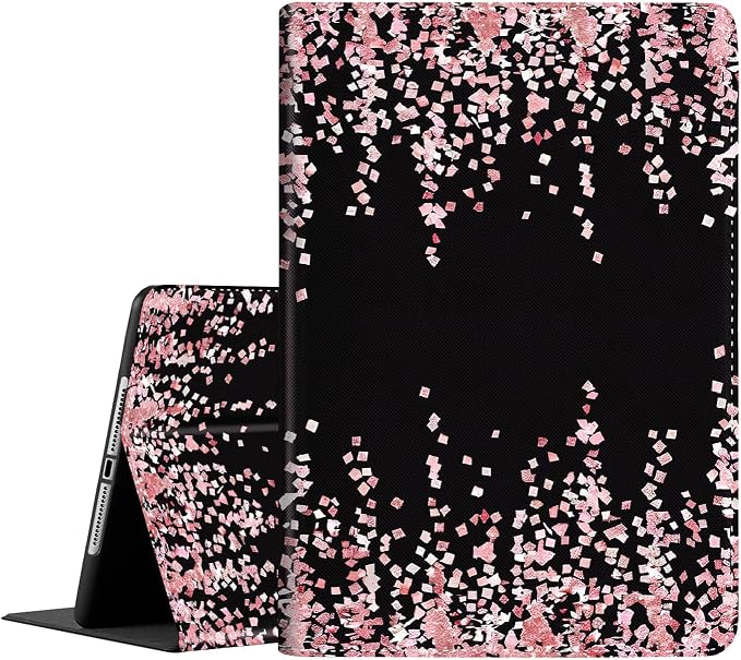 Case for New iPad (A16) 11th Generation 11 Inch 2025for iPad 10th Generation 2022 10.9 Inch Multi-Angle Stand Smart Cover Shockproof with Auto Wake/Sleep ，Starry Sky