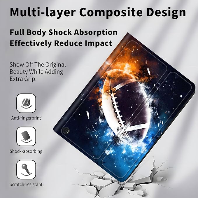 Case for All-New Amazon Kindle Fire HD 10 &amp 10 Plus 11th Generation 2021 Release 10.1 inchSlim Folding Stand Cover with Auto Wake/SleepAmerican Girls