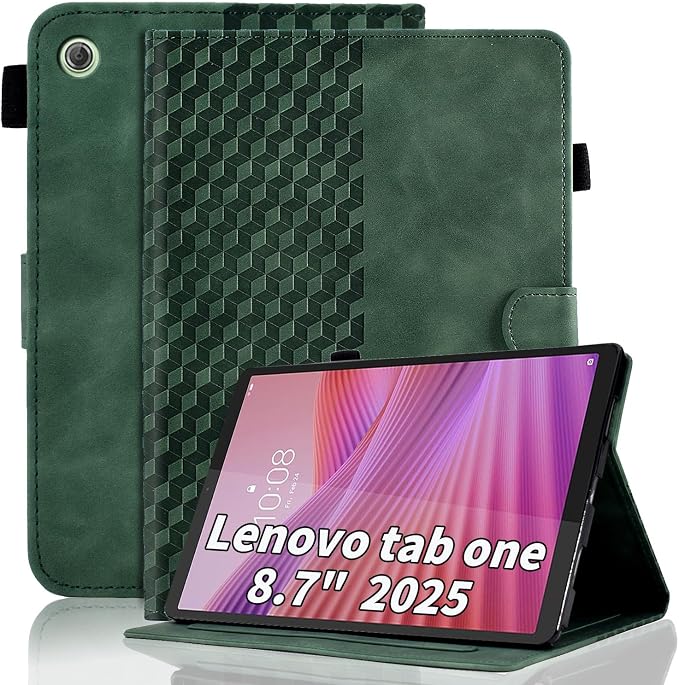 Case for Lenovo Tab M11/Tab K11 LTE 11 2024 Cover (Model:TB330FU) Magnetic PU Leather Folio Adjustable Stand Case Foldable Card Holder Multi-Angle Lenovo Tab M11Black