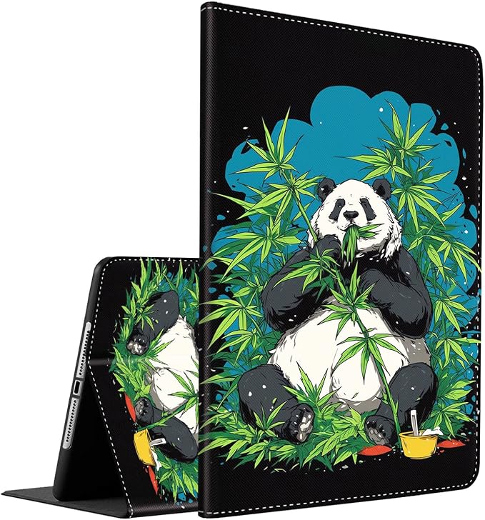 Case for iPad (A16) 11th Generation 11 Inch (2025) iPad 10th Generation 10.9 Inch (2022)，Slim Fit Foldable Standing Cover Case with Auto Sleep/Wake ，Moth Moon