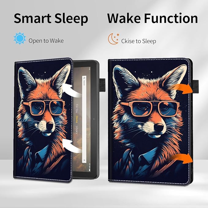 Case for Amazon Kindle Fire Max 11 Tablet (13th Generation 2023 Release) - Slim Fit Standing Cover with Auto Sleep/Wake for All-New Fire 11 Max Tablet，Enchanted Forest 2