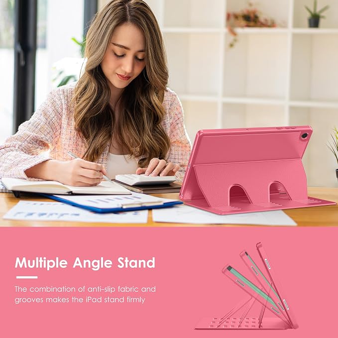 Case for Samsung Galaxy Tab A11+ Plus 11 inch 2026 Model (SM-X230/X236)Multiple Angles Stand CoverSoft BackPencil Holderand Auto Sleep/WakeBlack