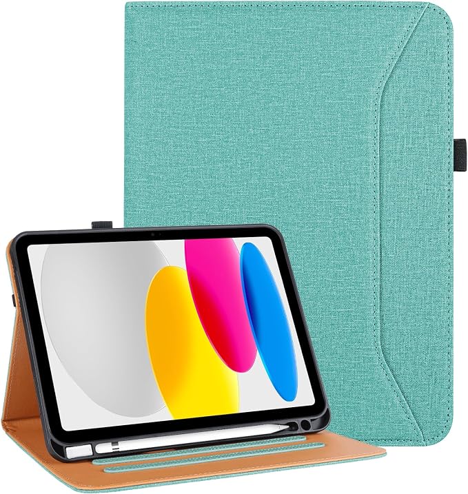 for iPad A16 Case 11 Inch 2025Cover for iPad 10th 11th Generation Case with Pencil HolderBlack