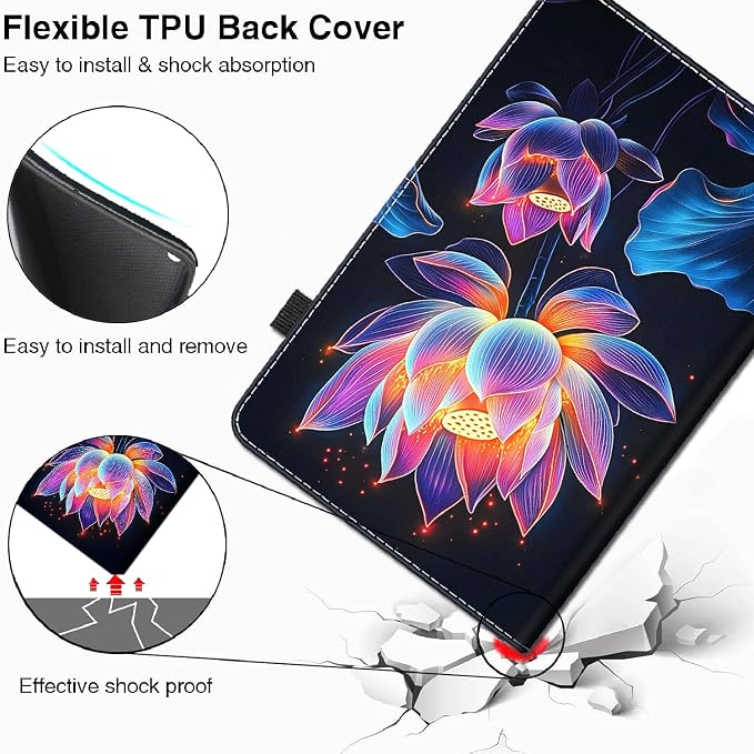 Case for Amazon Kindle Fire Max 11 Tablet (13th Generation 2023 Release) - Slim Fit Standing Cover with Auto Sleep/Wake for All-New Fire 11 Max Tablet Peach Blossom
