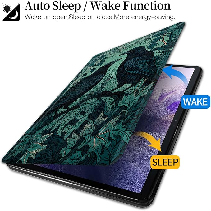 Astronaut Mushrooms Pattern Case for iPad 10.2 iPad 9th Generation 2021/ iPad 8th Generation 2020/ iPad 7th Generation 2019360 Degree Rotating Stand Protective Cover with Auto Sleep/Wake