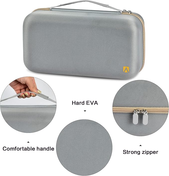 ANKHOH Case Holder Compatible with Dyson Supersonic Hair Dryer, Blow Dryer Storage Bag Fits for Dyson Supersonic Limited Gift Set Edition and Accessories(Box Only-Grey