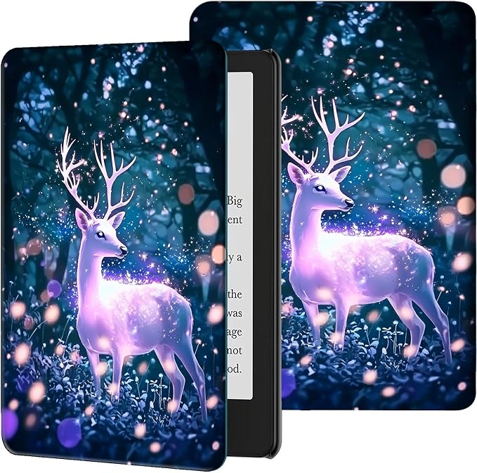 Case for 10.2 Kindle Scribe (2024/2022 Release) Slim PU Leather Lightweight Adjustable Stand Smart Shell Cover with Auto Wake/Sleep for 10.2 Amazon Kindle Scribe E-ReaderA Dog