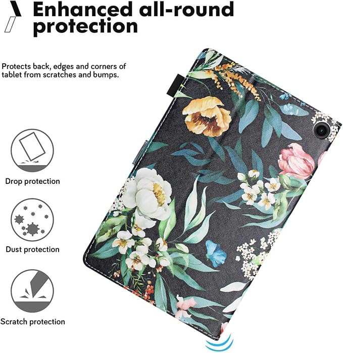Case for Amazon Fire Max 11 Tablet (13th Generation 2023 Release) Auto Wake/Sleep Premium PU Leather Folding Stand Cover with Pen Holder &amp Multiple Viewing Angles - Beach