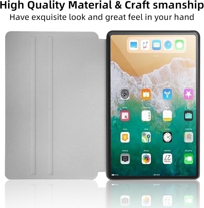 Case for iPad 5th Generation 9.7-Inch (2017) and Case iPad (2018 6th)/iPad Air 2/iPad Air for Girls Women Multi-Angle Viewing Stand Smart Back Protective Cover Auto Wake/Sleep Purple Flower