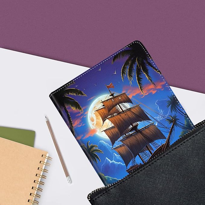 Case for iPad (A16) 11th Generation 11 Inch (2025) iPad 10th Generation 10.9 Inch (2022)，Slim Fit Foldable Standing Cover Case with Auto Sleep/Wake ，Moth Moon