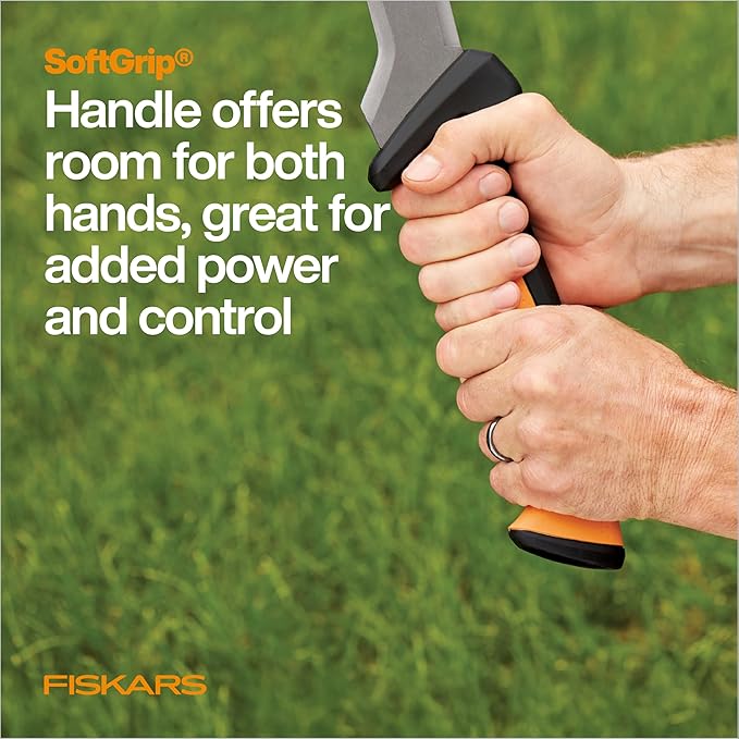 Fiskars Machete Knife, Machete For Cutting Trees, Heavy Duty, 18-Inch Bushcraft Axe Branch Cutter with Rust-Resistant and Low-Friction Blade Coating and Nylon Sheath