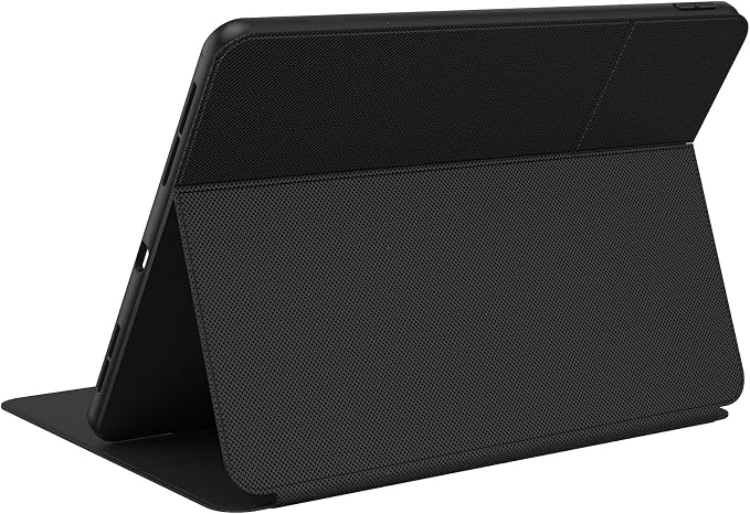 Speck Products Presidio PRO Folio iPad 2021/iPad Pro (2018-2020) 12.9-Inch Case with Microban Protection Black/Black
