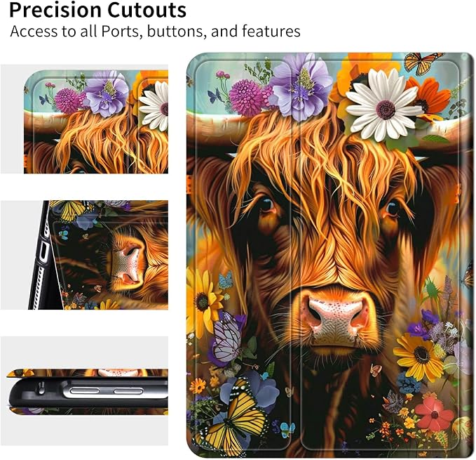 for 6 Kindle 11th Generation 2024/2022 Release Case (Model No: C2V2L3) E-Reader Multi-Angle Viewing Shockproof Smart Protective Case with Auto Wake/Sleep Baseball
