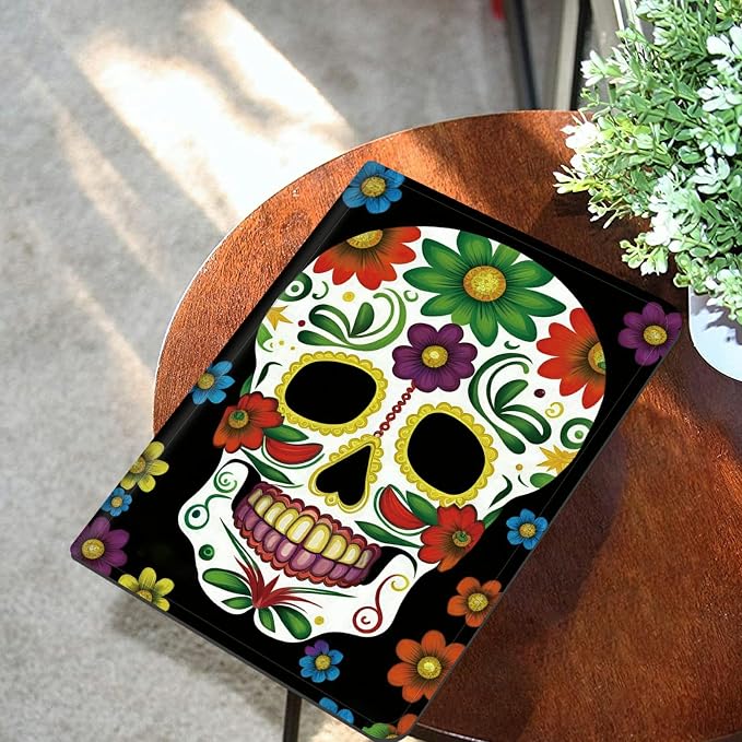 Case for Amazon Kindle Fire Max 11 Tablet (13th Gen 2023 Release) 11 PU Leather Slim Folding Adjustable Stand Smart Cover with Auto Wake/Sleep for Fire 11 Max TabletArt Skull