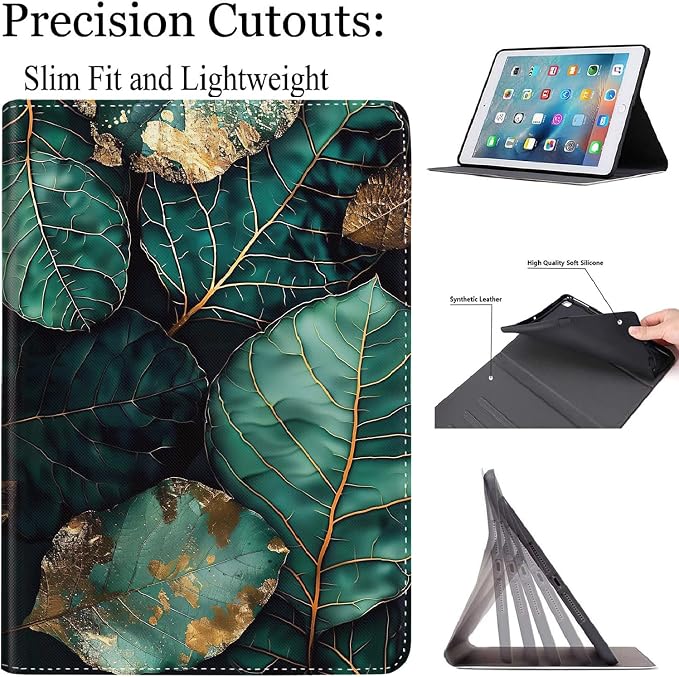 Case for New iPad (A16) 11th Generation 11 Inch 2025for iPad 10th Generation 2022 10.9 Inch Multi-Angle Stand Smart Cover Shockproof with Auto Wake/Sleep ，Starry Sky