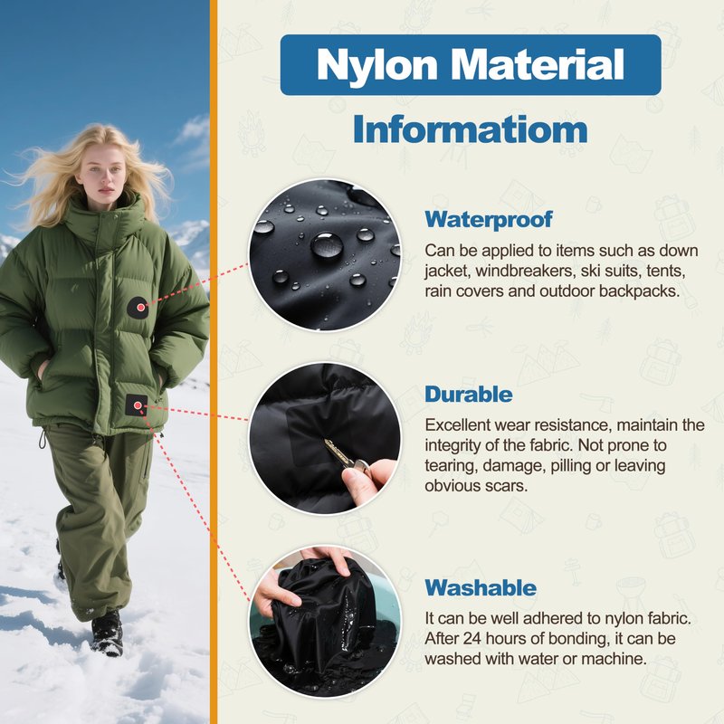 KING MOUNTAIN Self Adhesive Nylon Fabric Repair Tape, 4×63 Inches, Quick Down Jacket Repair Patch, Waterproof Outdoor Gear Patch Kit for Tent,Backpacks,Umbrella, Gloves, Sleeping Bag (Dark Grey)