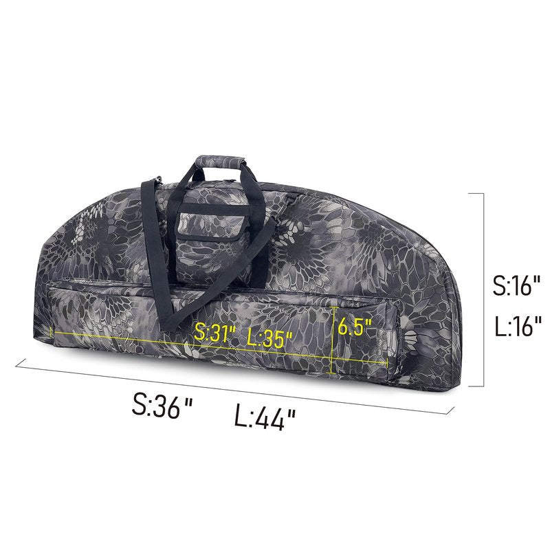 Gespann Soft Bow Case Padded Archery Bag Compound Bow Cases with Arrow Pocket