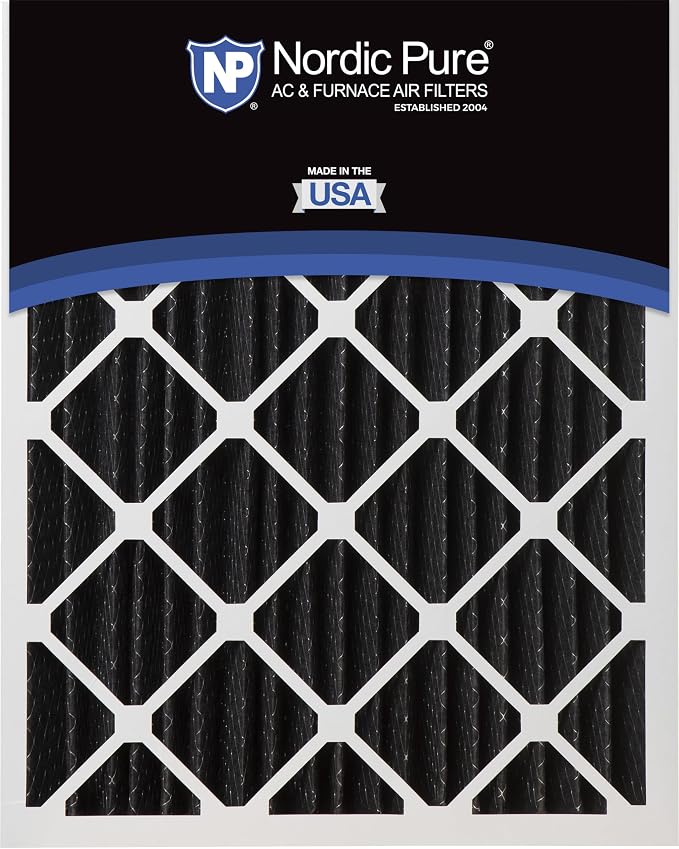 Nordic Pure 20x25x5 Lennox X6673 X6675 Replacement Odor Reduction Merv 8 Filter