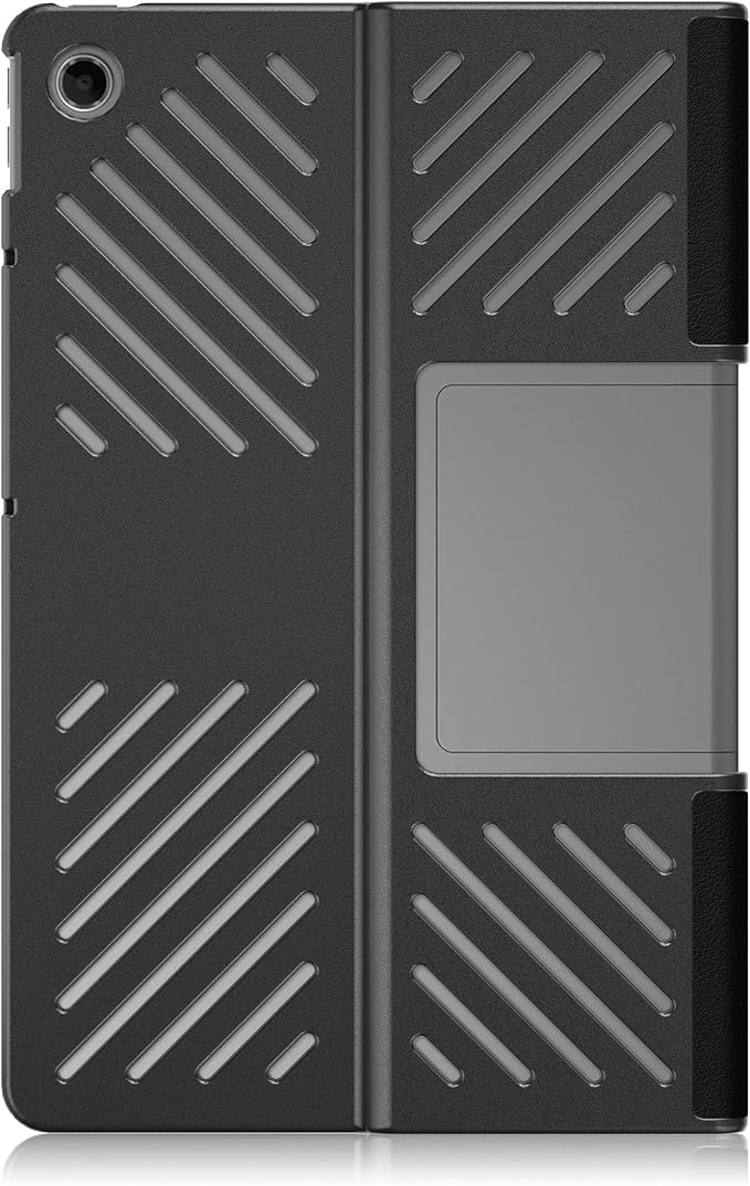Case Compatible with Lenovo Tab Plus Tablet 2024 Folio Case for Lenovo Tab Plus 11.5 inch (TB351FU) Hard Shell Smart CoverBlack