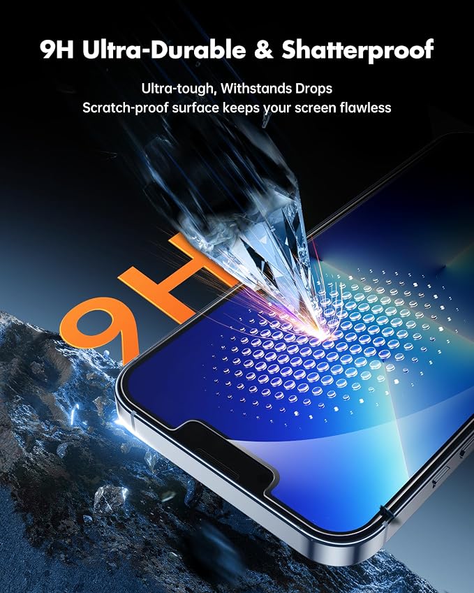 UNBREAKcable 2 Pack Privacy Screen Protector for iPhone 11 Pro Max/Xs Max Shatterproof Tempered Glass [True 28°Anti Spy] [9H Hardness] [Easy Installation] Protector for Apple 6.5