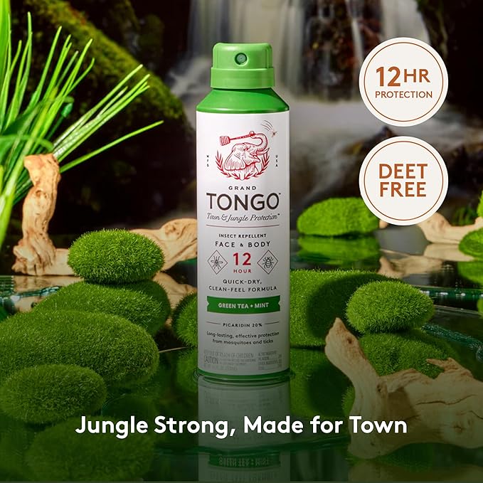 Insect Repellent Variety Pack, 12-Hour Mosquito & Tick Protection, Picaridin-Based, Water-Based, Lightweight, Quick-Drying, DEET Alternative, Face & Body Use, 3 Pack