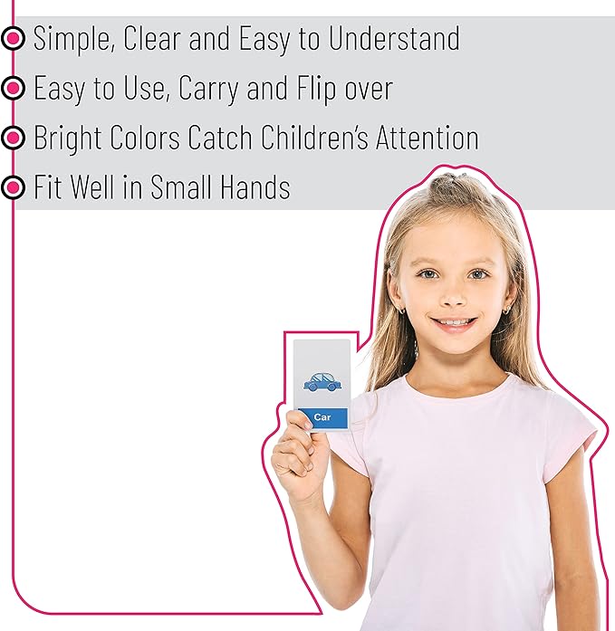 Mr. Pen Alphabet Flash Cards for Toddlers - Double-Sided, 58 Picture Cards, ABC & Number Flash Cards