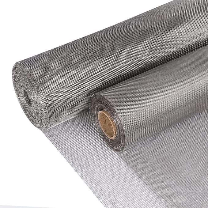 304 Stainless Steel Filter Mesh Roll 60 and 120 Mesh, Precision Woven Wire Cloth