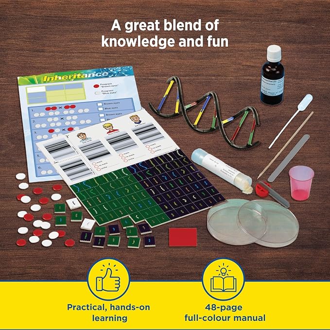 Thames & Kosmos Genetics & DNA Lab 10x2.5x11 inch